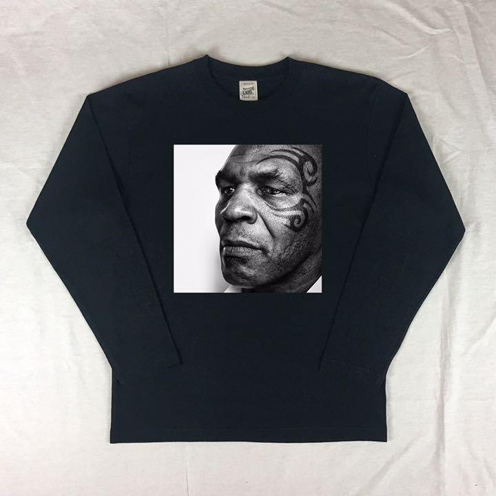 マイクタイソン オーバーサイズ 変更可 XLM1b-m91066884861 黒色 ロングTシャツ 人気超特価