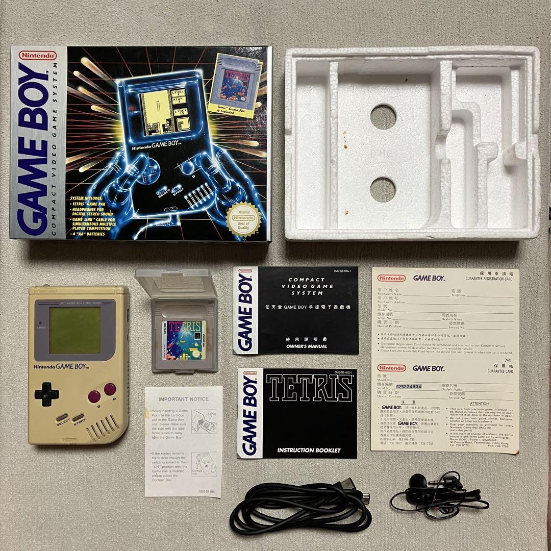 Nintendo DMG-01 箱・説明書付き ゲームボーイ 初代ゲームボーイ DMG-01 箱・説明書付き 製造番号一致 - メルカリ