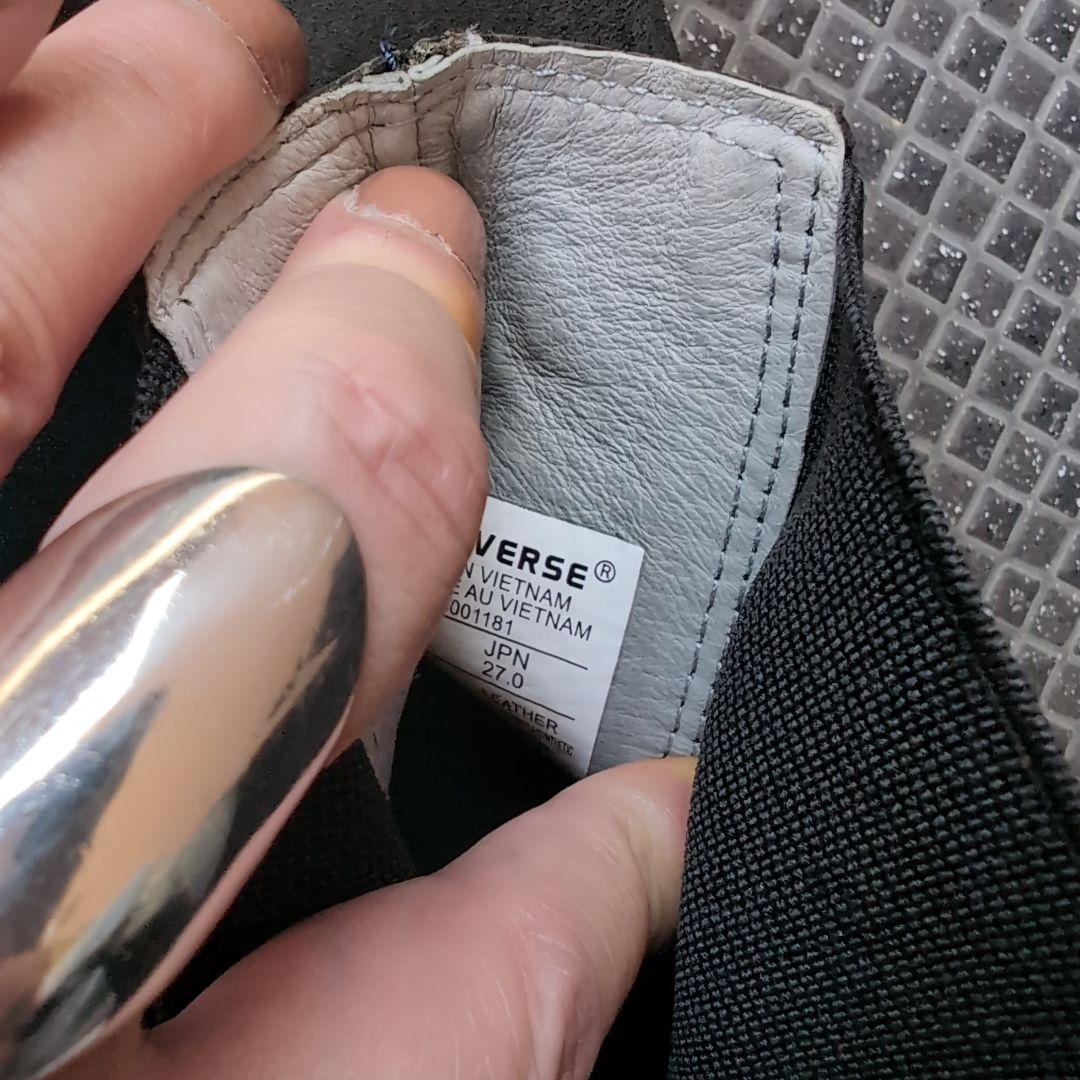 CONVERSE ALL STAR ブラック サイドゴアブーツ