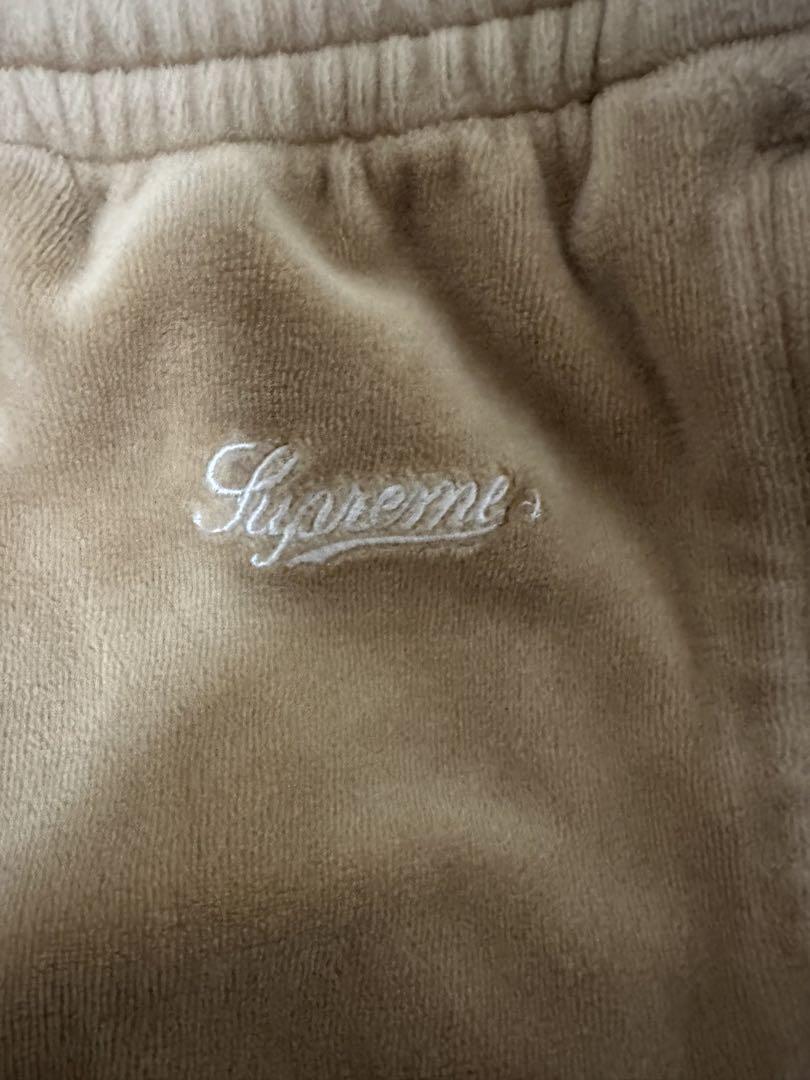 Supreme ベロアトラックパンツ