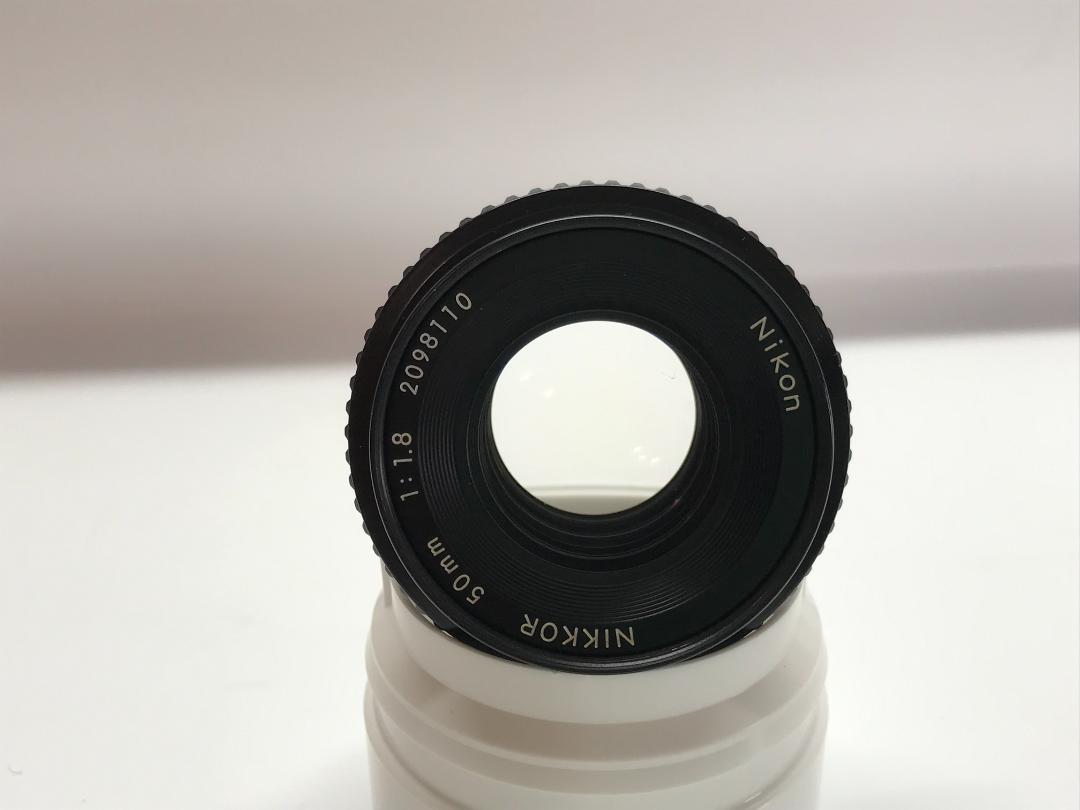 Nikon MFレンズ Ai 50mm F1.8s パンケーキ オールドレンズ