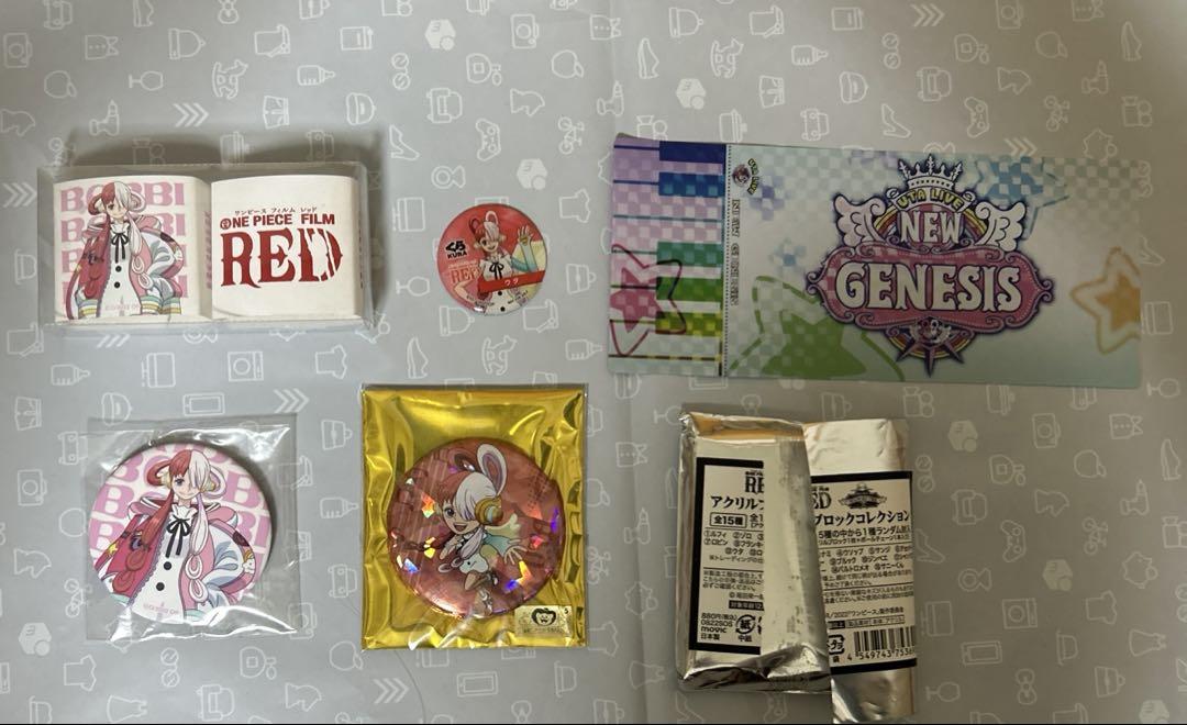 ONE PIECE FILM RED ウタ グッズ まとめ売り①