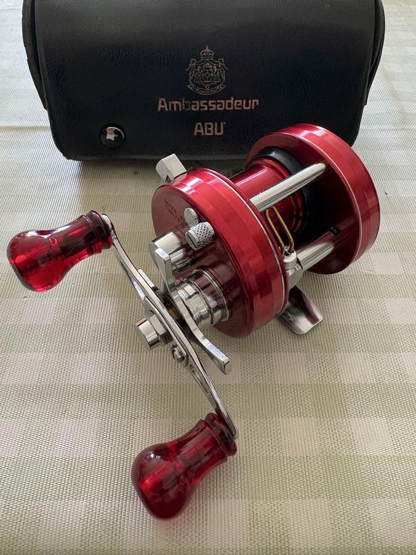 アブガルシア アンバサダー 1500C レッド カスタム Abu Garcia