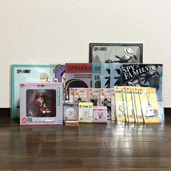 一番くじ SPY×FAMILY  スパイファミリー　22種セット