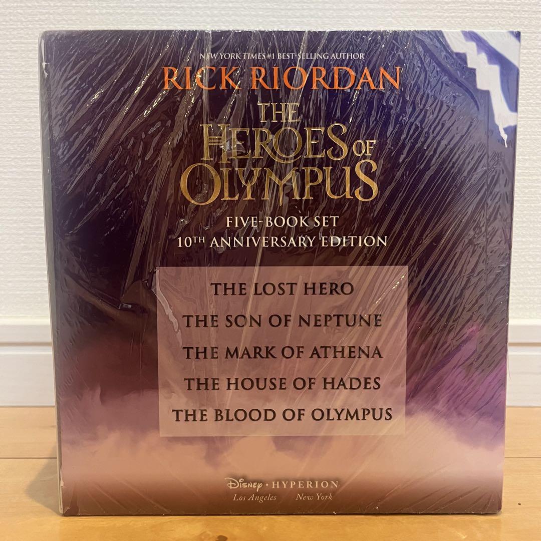 Heroes of Olympus シリーズ リックリオーダン作　洋書5冊
