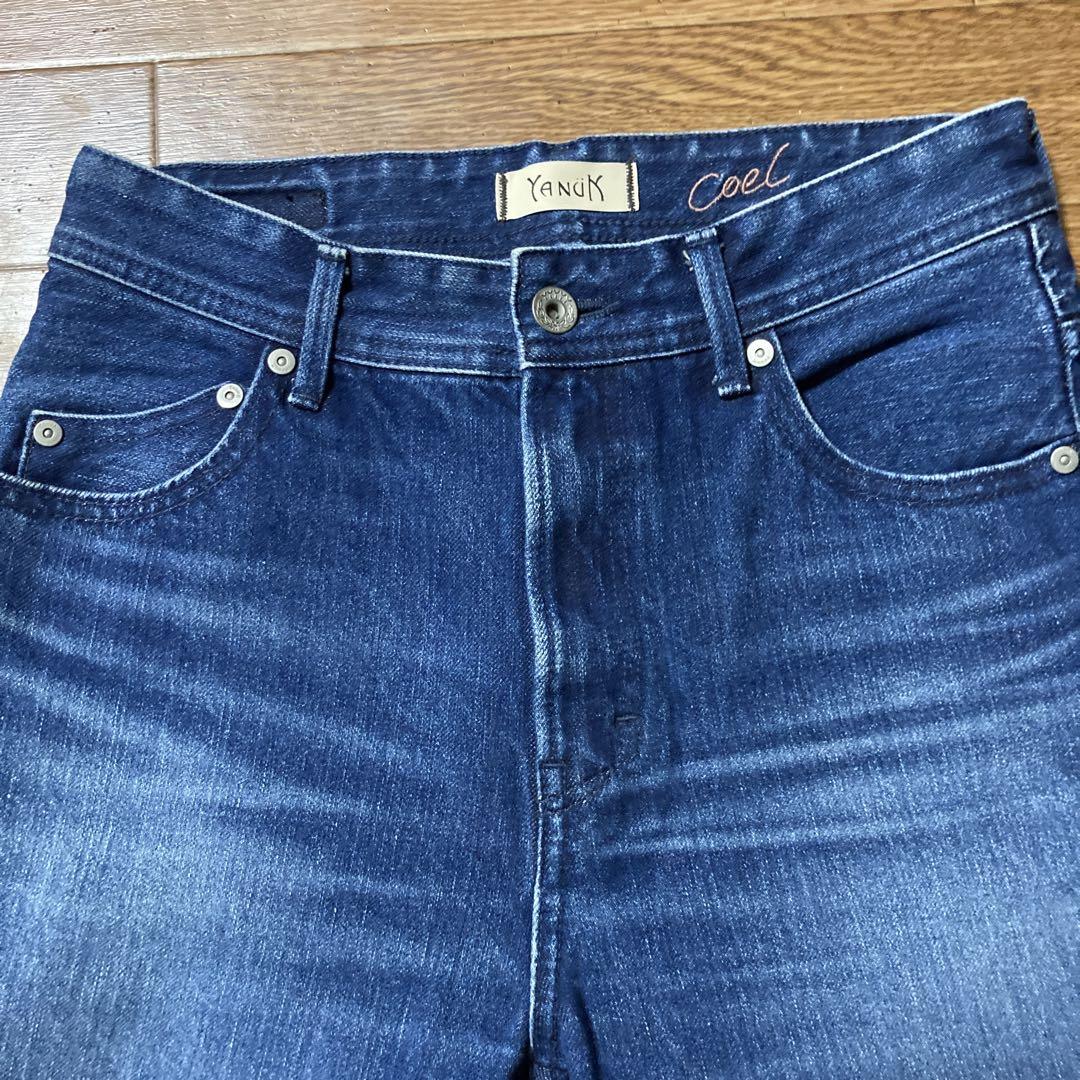 ヤヌーク コエル ハイウエスト デニム
