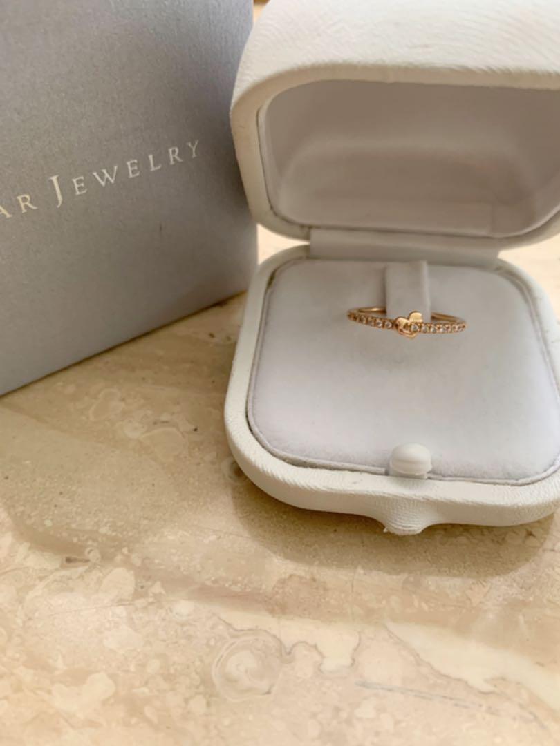 【ールドのリ】 スタージュエリー STAR JEWELY ハートリング cpZPg-m91071810530 のピンクゴ