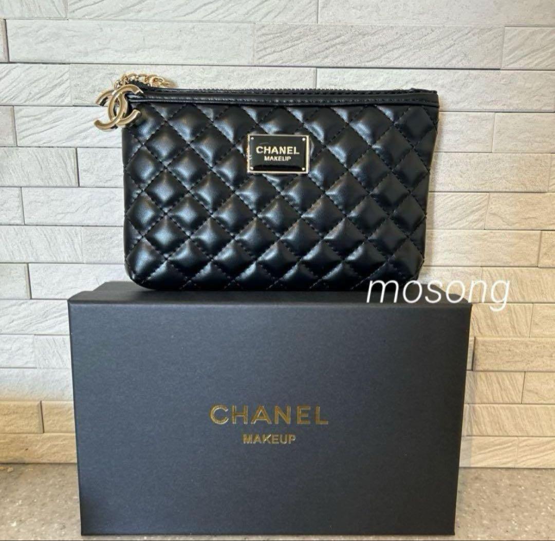 激レア❣️CHANEL MAKE UPシャネル限定正規ノベルティ化粧ポーチ