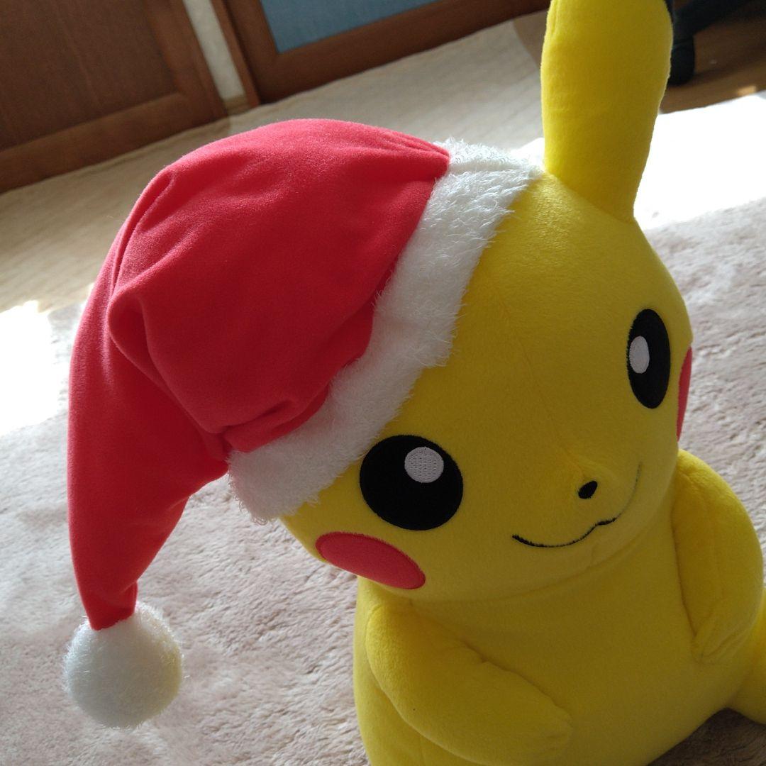 クリスマスピカチュウ めちゃでか サン ムーン ピチュー くつろぎタイム メルカリ