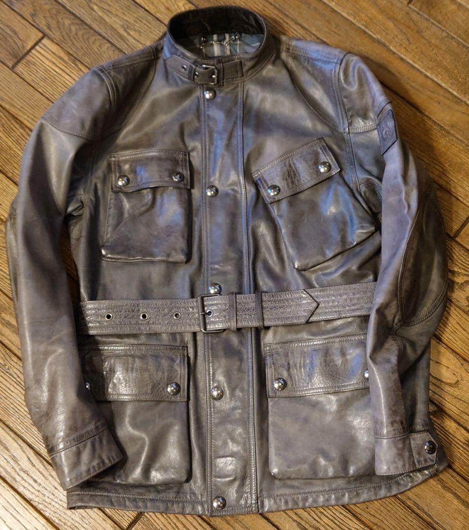 BELSTAFF TRIALMASTER PANTHER JACKET（L）