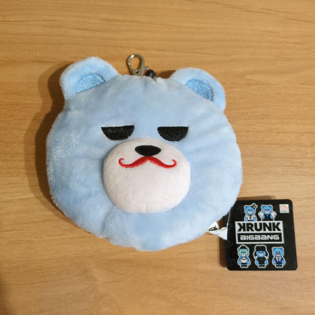 BIGBANG KRUNK フェイス　リールパスケース 12月21日(金)より『KRUNK×BIGBANG』のアミューズメント専用景品
