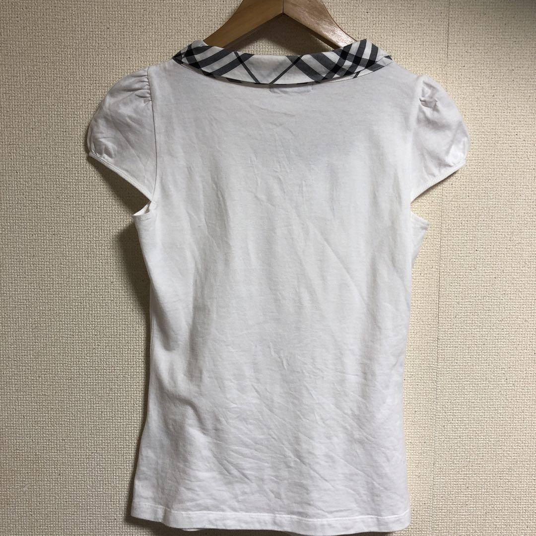 美品BURBERRY BLUELEVEL ノバチェック　カットソー38