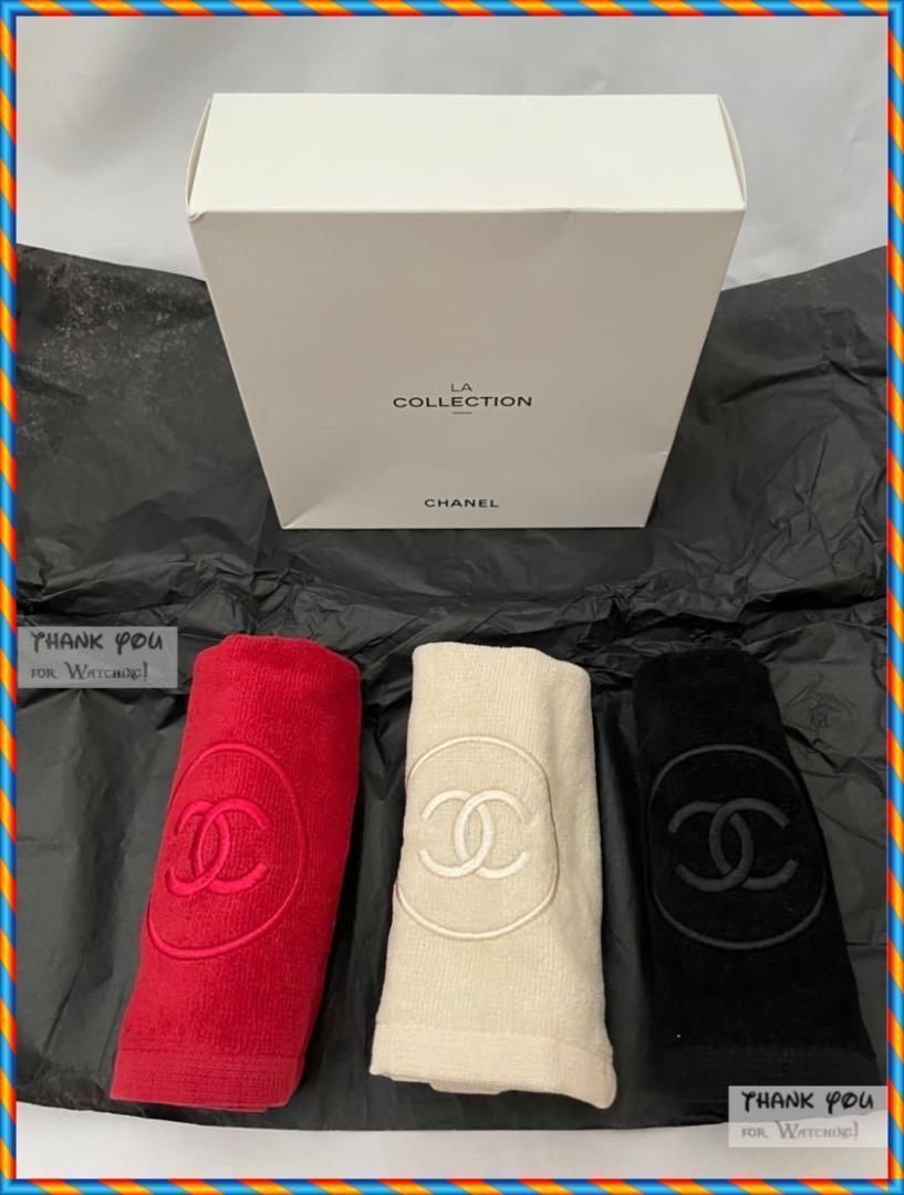 CHANEL ハンドタオル　3枚セット　正規品　シャネラー 5,442円