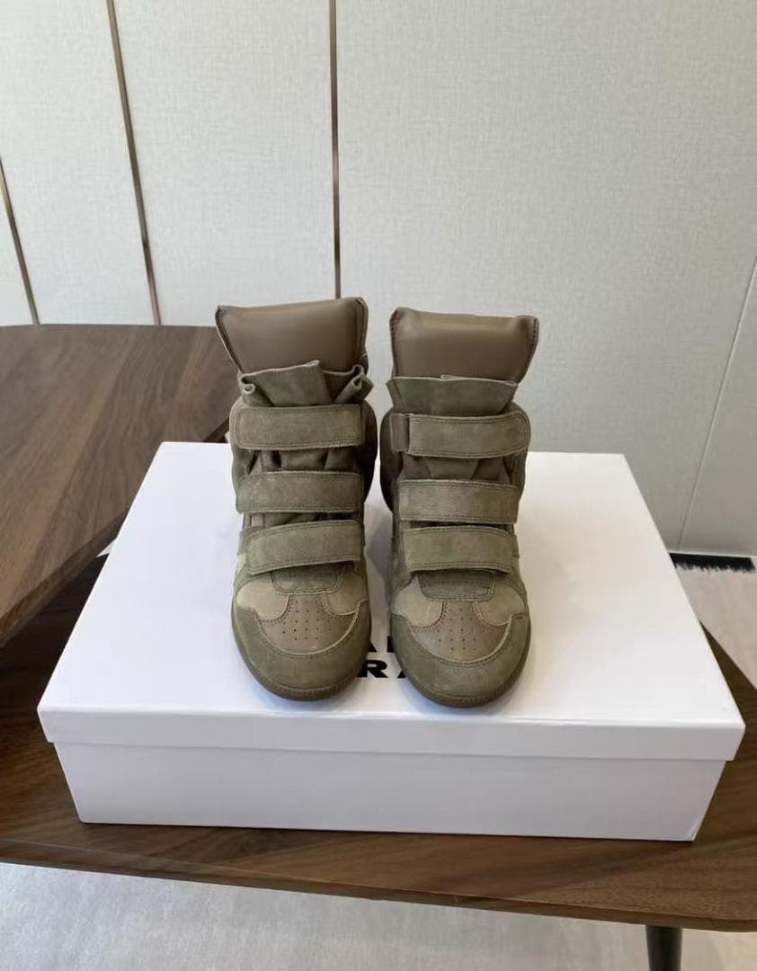 ISABEL MARANT 36サイズ オリーブグリーン スニーカー レディース