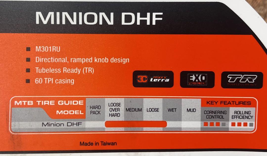 Maxxis Minion DHF&DHR ll 29二本セット