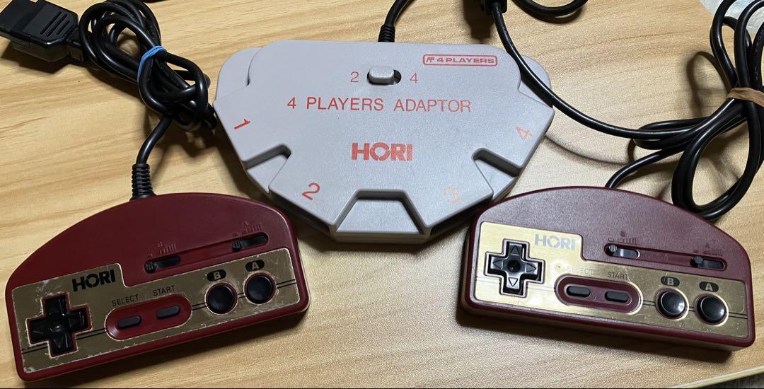 4PLAYERS ADAPTOR HJ-17&ホリコマンダー 2個 HORI