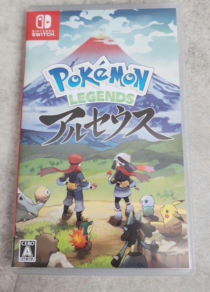 Switchソフト　ポケモン　レジェンズアルセウス
