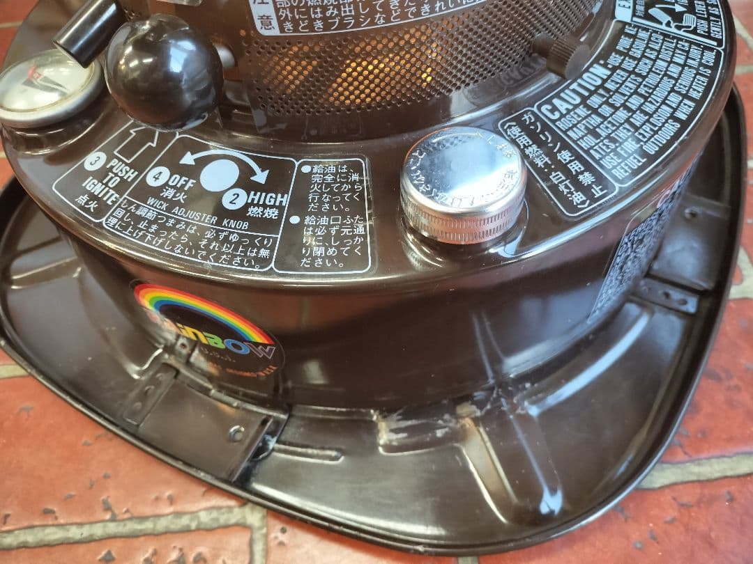 トヨトミ RAINBOW U.S.A. RB-2 石油ストーブ レトロ ブラウン トヨトミ RAINBOW U.S.A. RB-2 石油ストーブ レトロ ブラウン