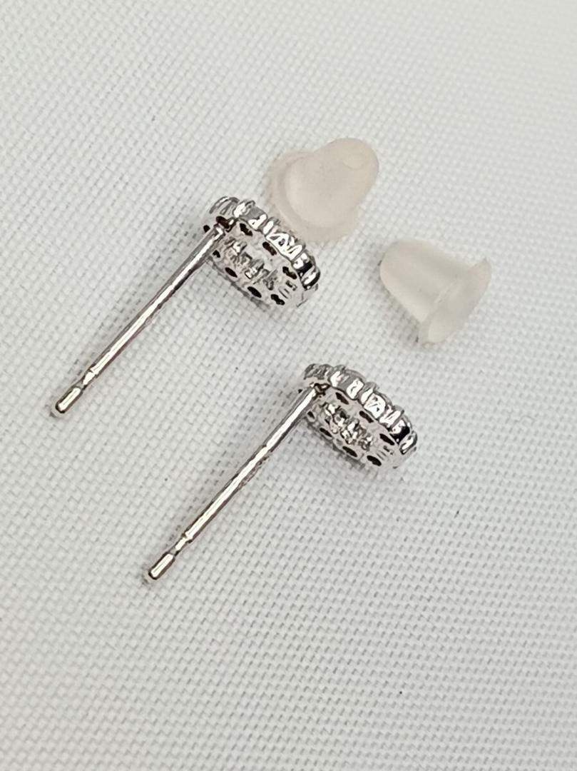 品揃え豊富で ☆k18wg☆天然ダイヤ0.30ct☆ピアス☆58 アクセサリー