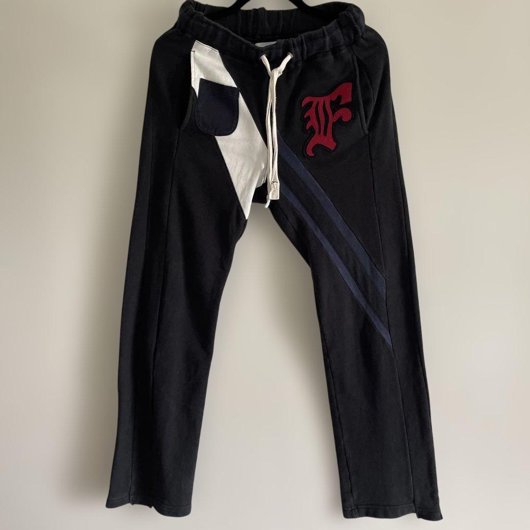 FACETASM RUGBY MIX SWEAT PANTS