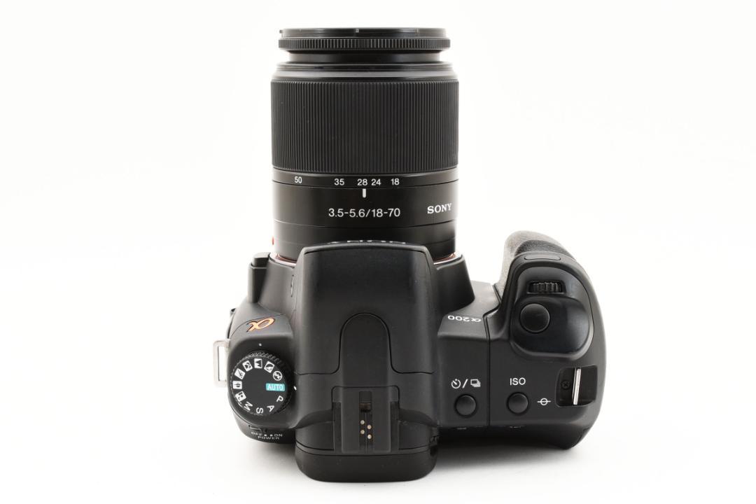 ★良品★ ソニーSONY α200 ボディ レンズ 18-70 動作確認済 ☆良品☆ ソニーSONY α200 ボディ レンズ 18-70 動作確認済