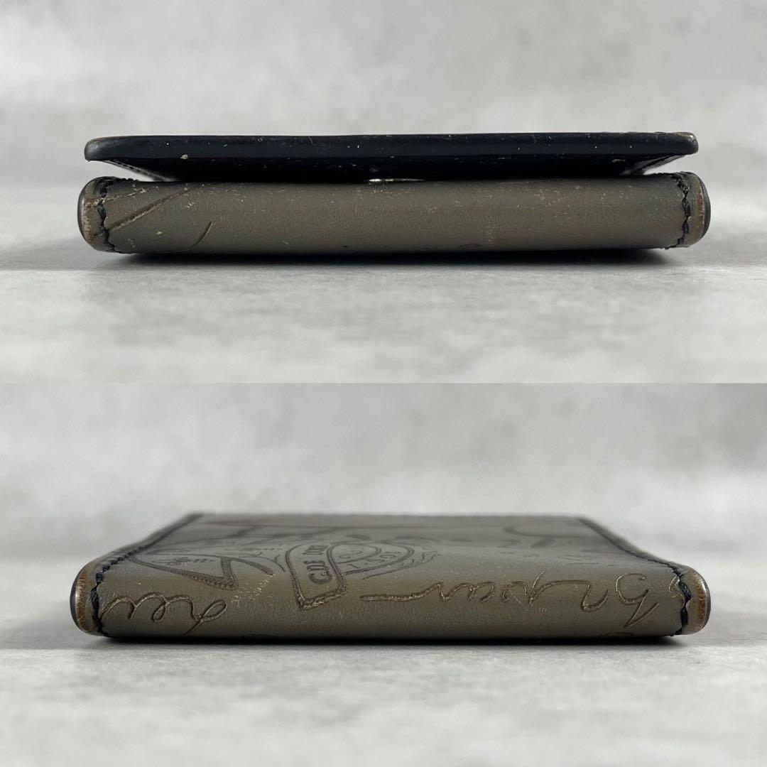 美品✨BERLUTI オリジンスクリット カリグラフィー コインケース 本革