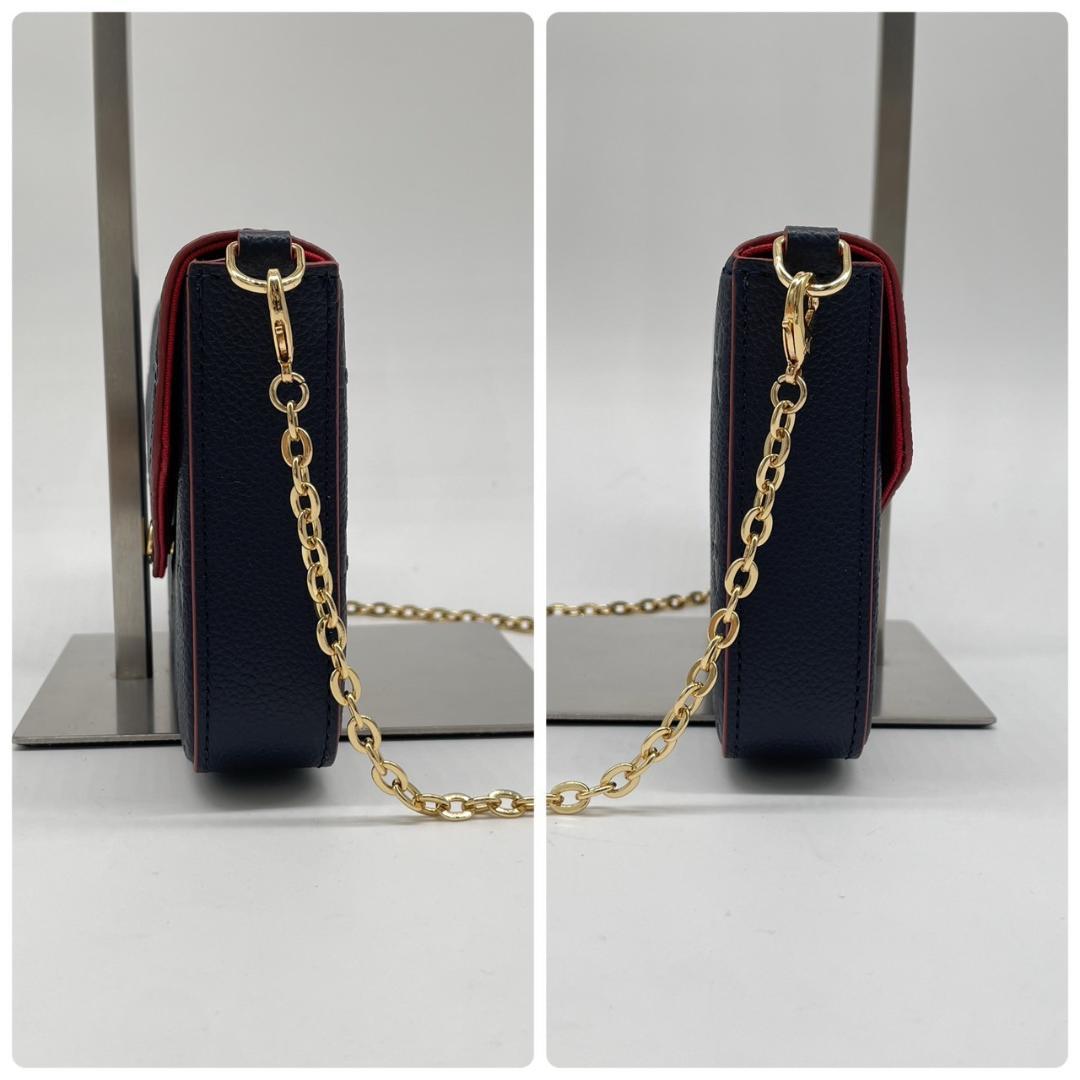 新品同様✨ ルイヴィトン チェーンウォレット フェリシー アン