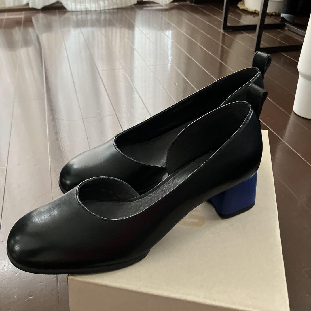 CAMPER Katie ブラック パンプス EU 37