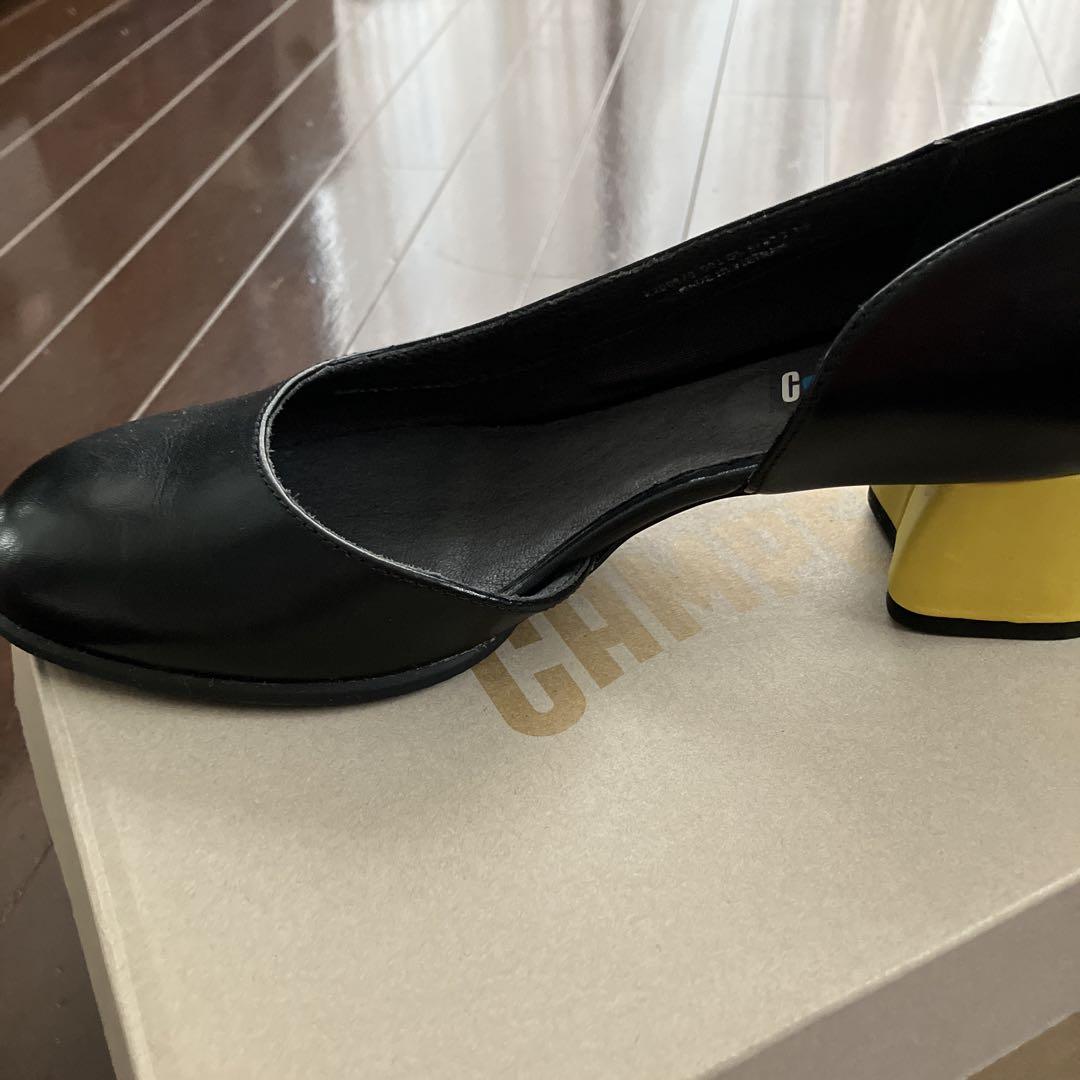 CAMPER Katie ブラック パンプス EU 37