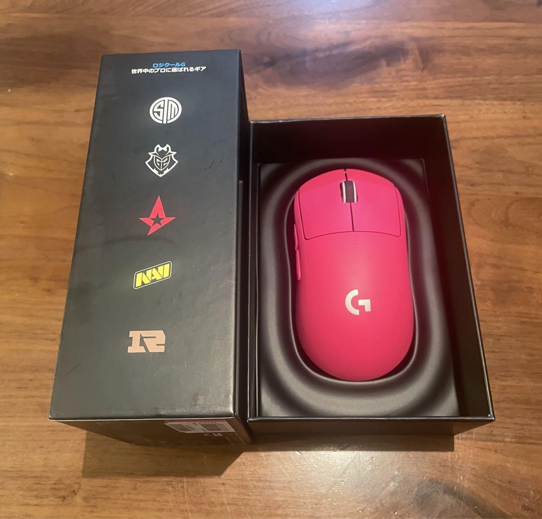 logicool G PRO X SUPERLIGHT マゼンタ