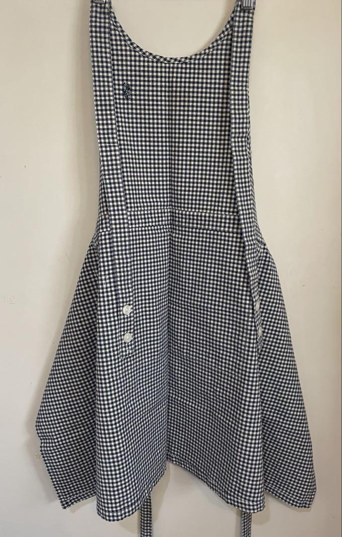 美品 ラルフローレン エプロン ギンガムチェック - メルカリ