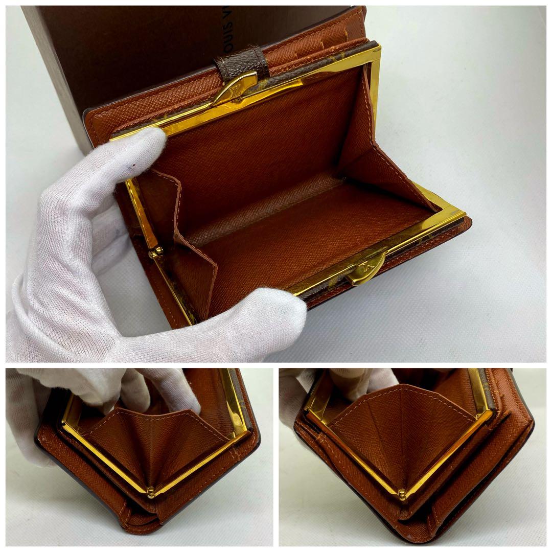 ❤️新品に近い❤️定価の半額以下‼️早い者勝ち‼️LV❤️がま口❤️モノグラム❤️二つ折り財布 ❤️新品に近い❤️定価の半額以下‼️早い者勝ち‼️LV❤️がま口❤️モノグラム❤️二つ折り財布