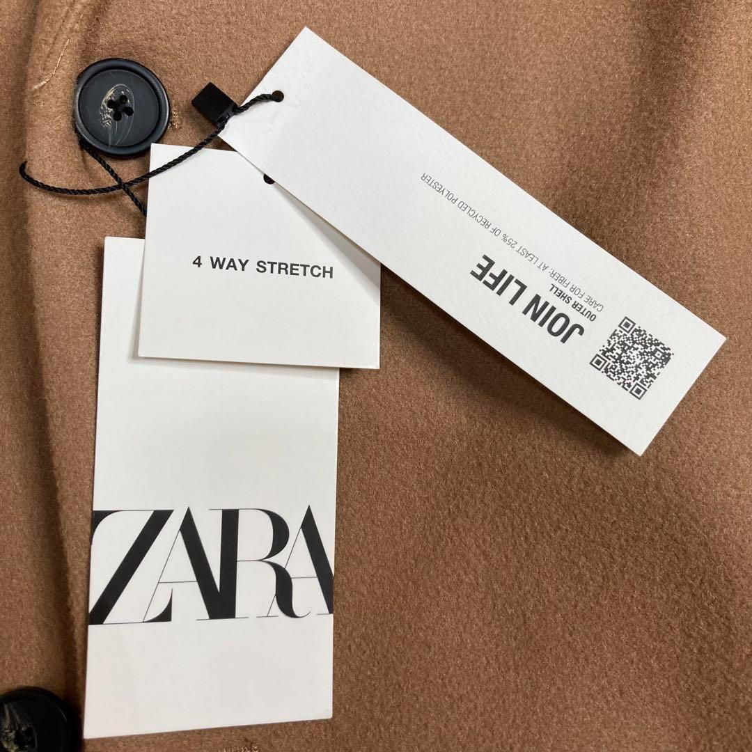 ♤【未使用品】ZARA ザラ チェスターコート メンズ Ｌサイズ 4WAY