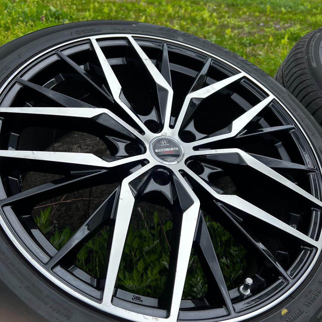 【あ】夏タイヤ　ホイール4本セット ロクサーニ　TR5 245/45r20
