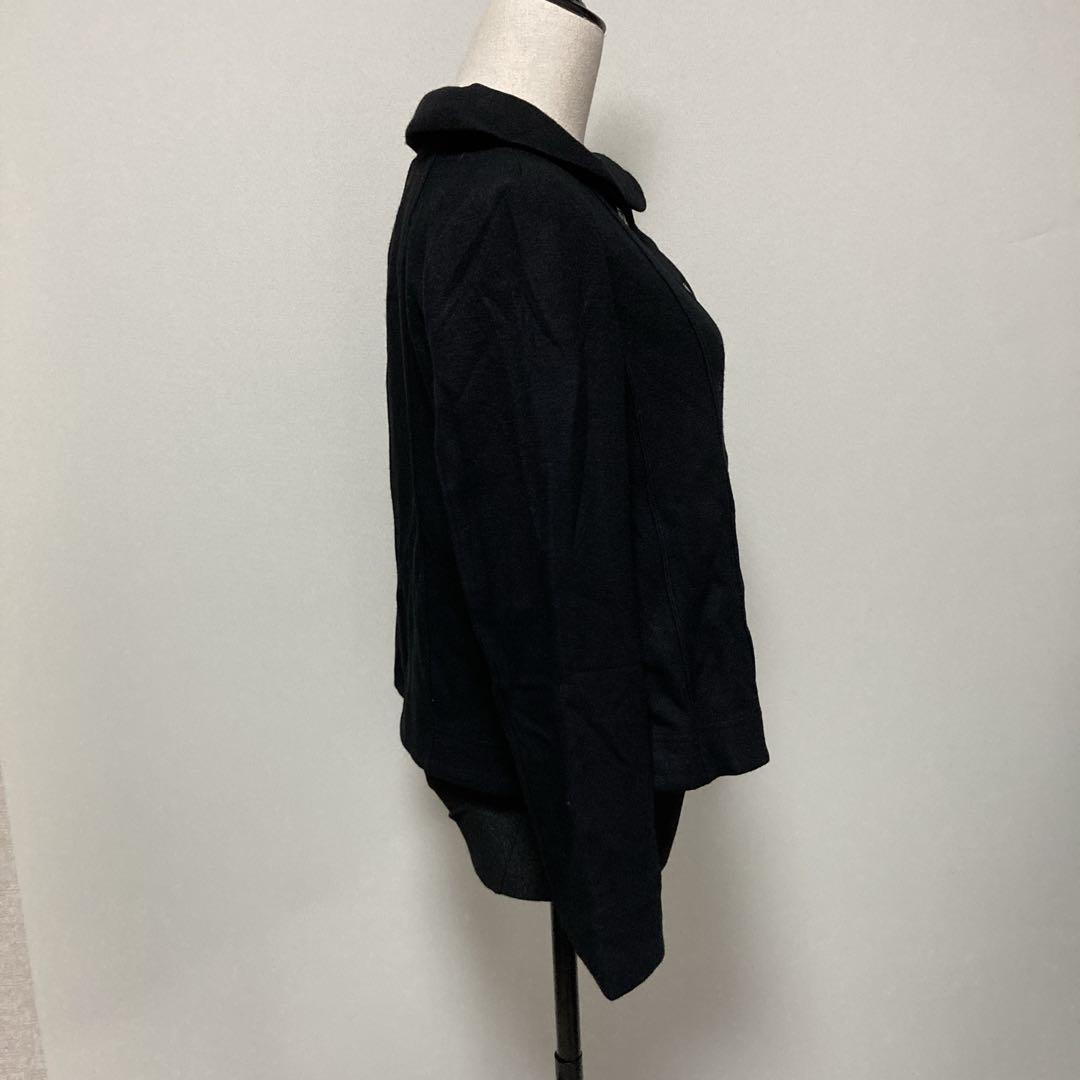 【未使用タグ付き】４９av.ジュンコシマダ　丸えり　ウールコート　アウター