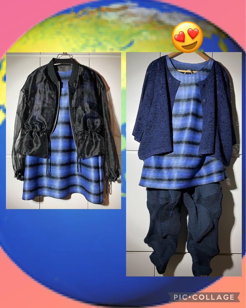 はピンクの pleatsplease プリーツプリーズ サークルタイプ pZeYu-m91092902974 グラデーション 変形 トップス