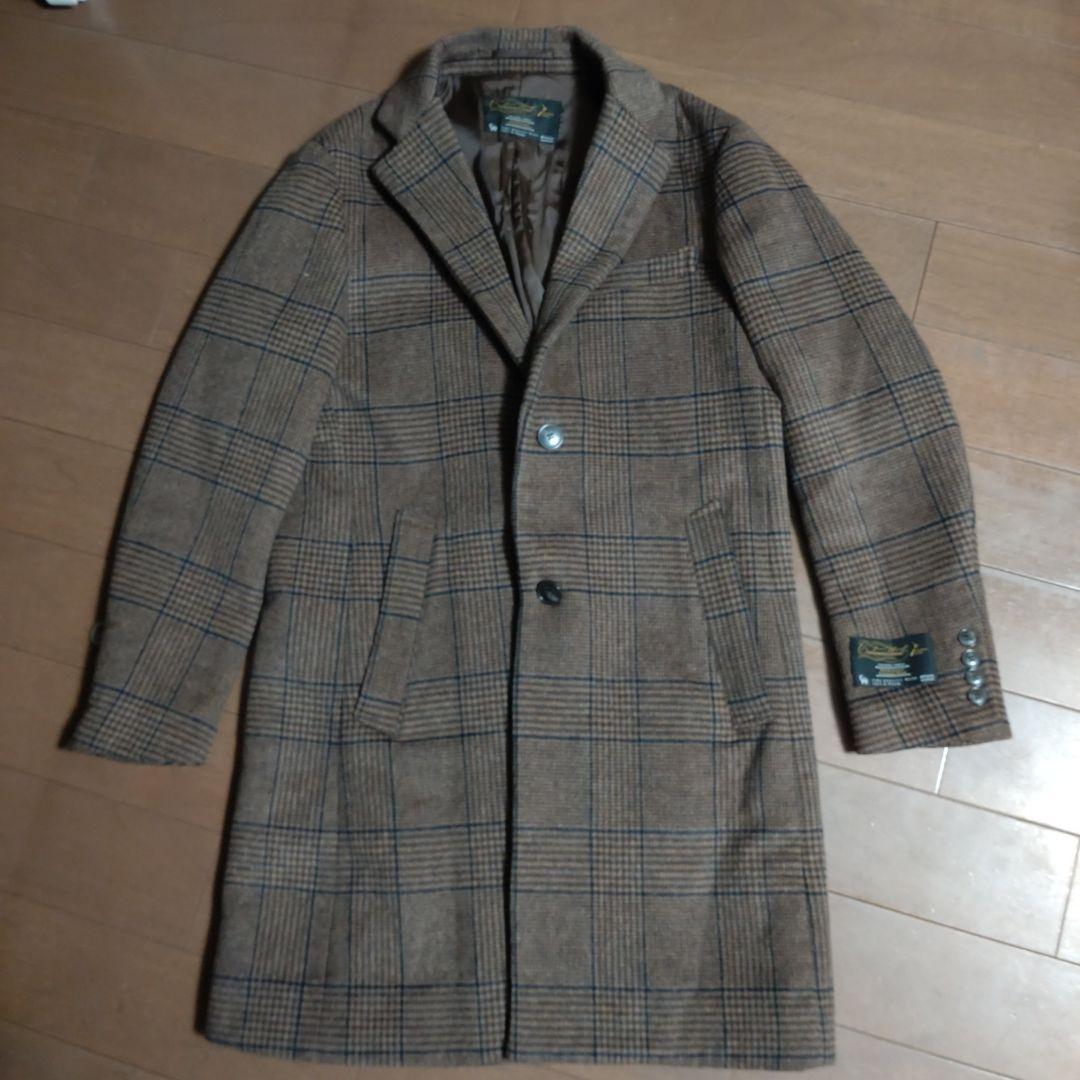 Charles Tyrwhitt チェック柄ピーコート