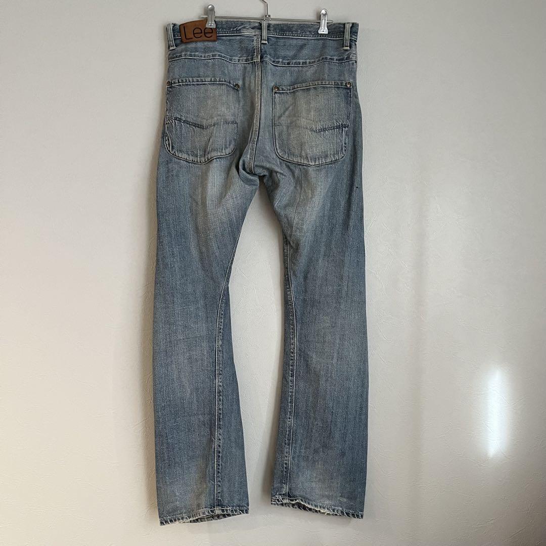 70s LEE Lee デニム　pants ヒゲ　ダメージ　vintage