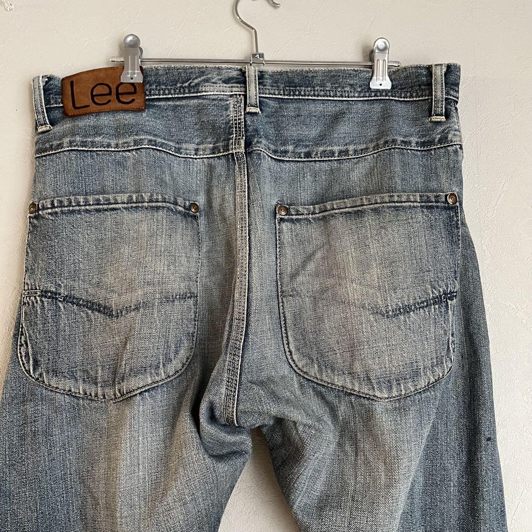 70s LEE Lee デニム　pants ヒゲ　ダメージ　vintage