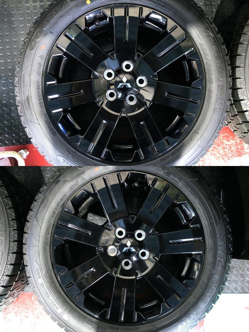 新車外し品 ミツビシ純正 デリカD5 後期 国産スタッドレス 225/55R18