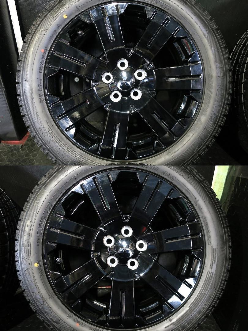 新車外し品 ミツビシ純正 デリカD5 後期 国産スタッドレス 225/55R18