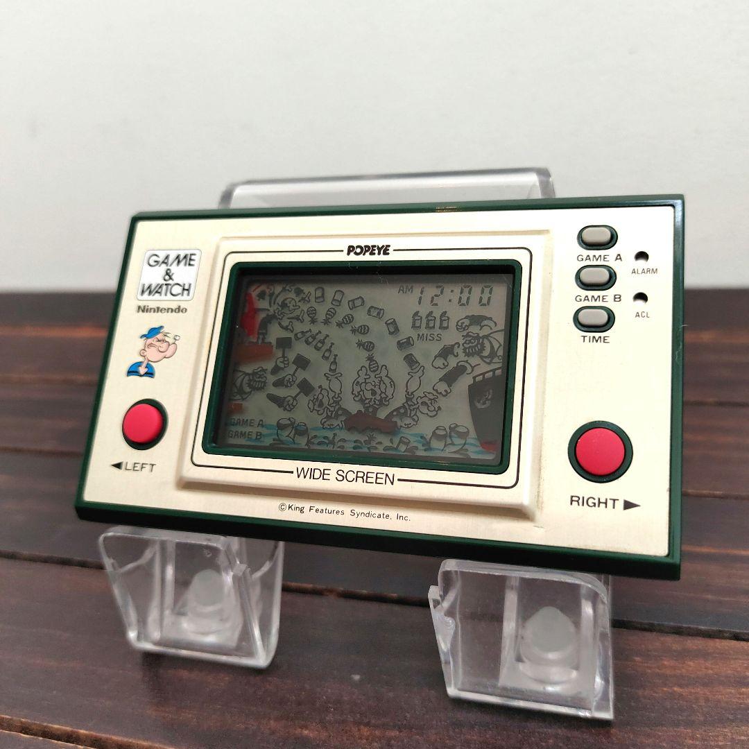 ポパイ　※箱付き！任天堂　ゲームウォッチ ポパイ ※箱付き！ 任天堂 ゲームウォッチ - メルカリ