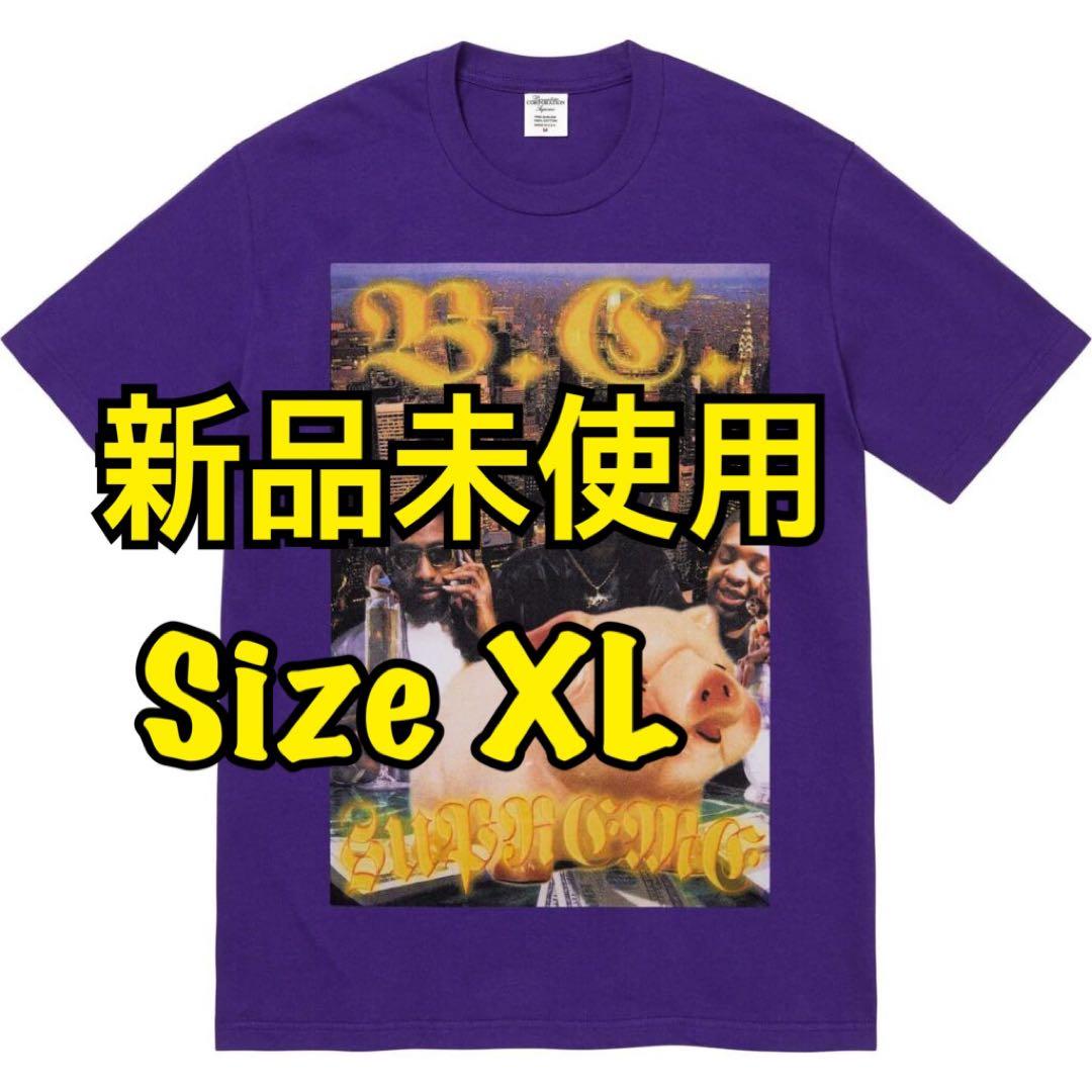 Supreme Bernadette Money Tee 紫 パープル xl