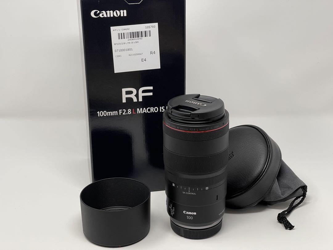 Canon RF 100mm f2.8  MACROレンズ