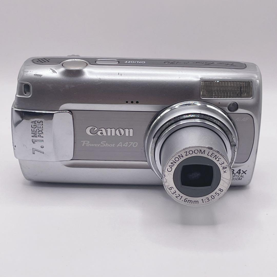 ジャンク品Canon PowerShot A470