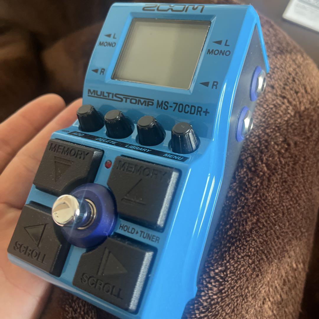 ZOOM MS-70CDR＋ ギター multistomp エフェクター