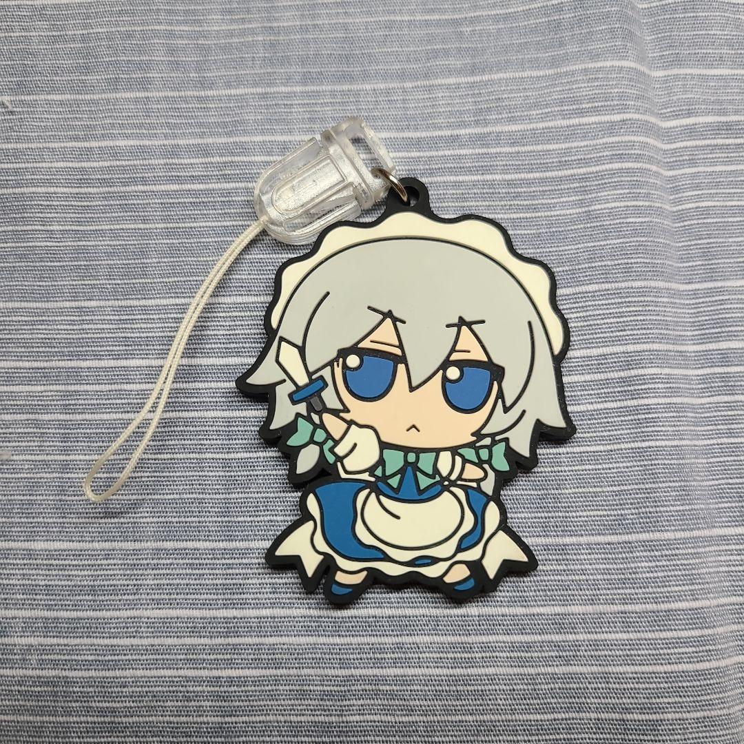東方project ラバーストラップ 東方Project もきゅふわ トレーディングラバーストラップ 8個