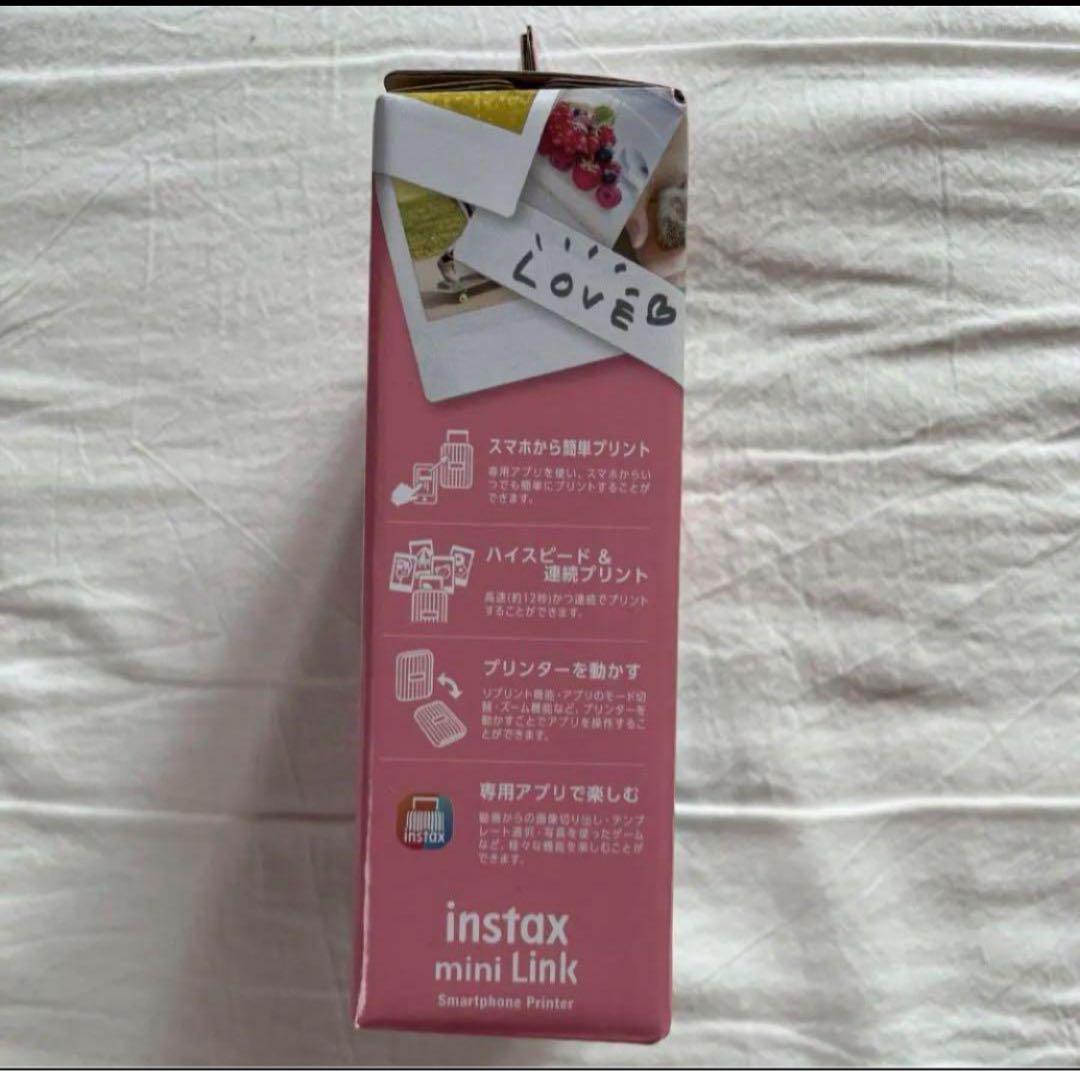 FUJIFILMフジinstax mini Linkピンク スマホチェキ FUJIFILMフジinstax mini Linkピンク スマホチェキ