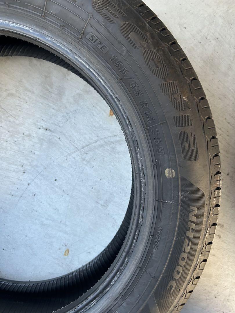 BRIDGESTONE 155/65R14 4本セット
