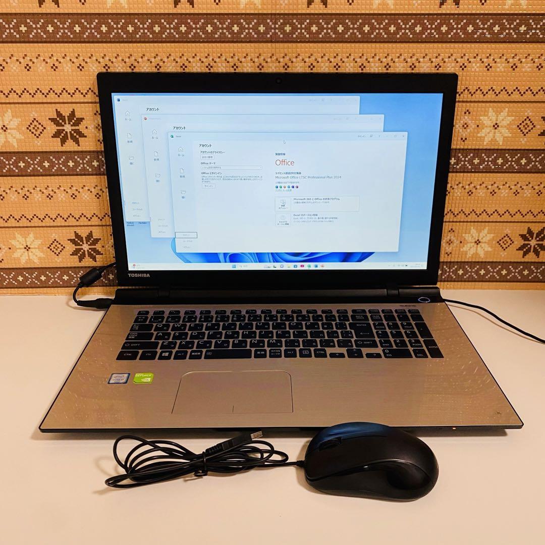 Y646 TOSHIBAノートパソコンi7メモリ8G高速SSDサクサクWin11